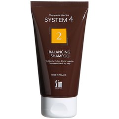 Шампунь №2 для сухого, фарбованого і пошкодженого волосся Sim Sensitive S4 2 Balancing Shampoo, фото 