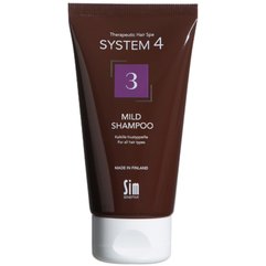 Шампунь №3 для профілактичного застосування для всіх типів волосся Sim Sensitive S4 3 Mild Shampoo, фото 
