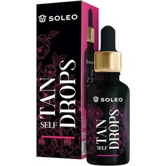 Капли бронзирующие для автозагара Soleo Self Tanning Drops, 20 ml