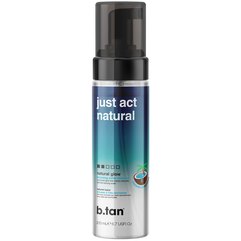 Мусс для автозагара B.tan Just Act Natural Self Tan Mousse, 200 ml