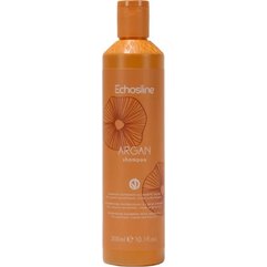 Шампунь для поврежденных волос с аргановым маслом Echosline Vegan Argan Shampoo