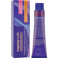 Стійка крем-фарба для волосся Master Lux Professional Permanent Hair Color Cream, 60ml, фото 