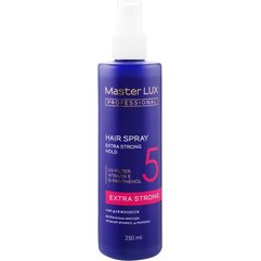 Лак для волос экстрасильная фиксация Master Lux Professional Extra Strong Hair Spray