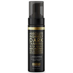 Мусс для мгновенного автозагара MineTan Absolute Dark, 200 ml