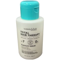 Відновлююча сироватка з маслом жожоба для сухого та пошкодженого волосся Somnis Hair Total Hair Therapy Elasticity Serum, 100 ml, фото 
