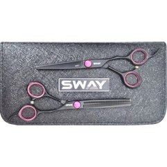Набір перукарських ножиць Sway Art Pink 305 6", фото 