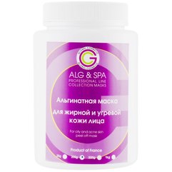 Альгинатная маска для жирной и угревой кожи Alg & Spa For oily and acne skin peel off mask