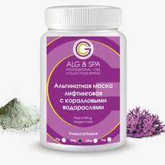 Лифтинговая кислородно насыщающая маска с коралловыми водорослями Alg & Spa Peel off lifting oxygen mask
