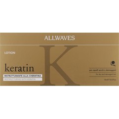 Відновлювальні ампули з кератином Allwaves Keratin Restructuring Lotion, 12*10 ml, фото 