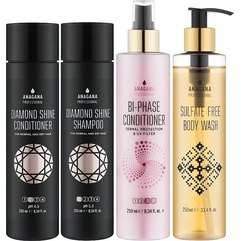 Набор 4 You Бриллиантовый блеск Anagara 4 You Diamond Shine Kit, 4x250 ml