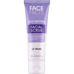 Антивіковий скраб для шкіри обличчя Face Facts Age Defying Facial Scrub, 75 ml, фото 