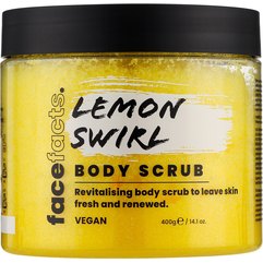 Скраб для тела Лимонный водоворот Face Facts Body Scrub Lemon Swirl, 400 g