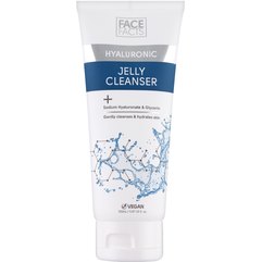 Желе для очищения кожи лица с гиалуроновой кислотой Face Facts Hyaluronic Acid Jelly Cleanser, 150 ml