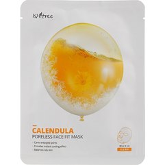 Маска тканевая для сужения пор с календулой Isntree Calendula Poreless Face Fit Mask, 1 ea