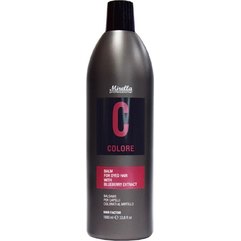 Бальзам для окрашенных волос с экстрактом черники Mirella Professional Balm for dyed hair with Blueberry Extract, 1000 ml