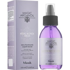 Сыворотка для сияния светлых волос Nook Magic Arganoil Ritual Blonde Serum, 100 ml