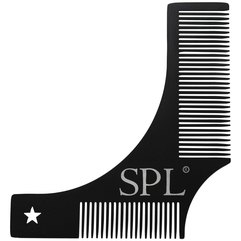 Металевий гребінець-трафарет для бороди SPL, 1201, фото 