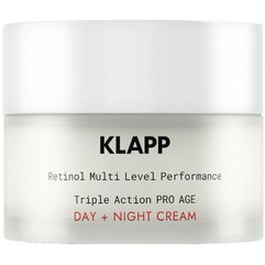 Крем день+ніч Ретинол Проейдж Klapp Triple Action Retinol Pro Age Day+Night Cream, 50 ml, фото 