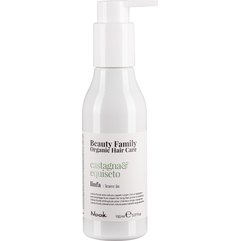 Укрепляющий крем-флюид для длинных ломких волос Nook Beauty Family Organic Hair Care Castagna Equiseta Linfa, 150 ml