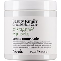 Укрепляющий кондиционер для длинных и ломких волос Nook Beauty Family Organic Hair Care Castagna Equiseto Conditioner, 250 ml