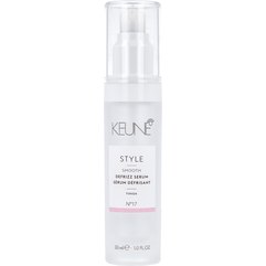 Разглаживающая сыворотка для блеска волос Keune Style Defrizz Serum №17, 30 ml