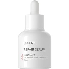 Восстанавливающая сыворотка для чувствительной и раздраженной кожи с керамидами Babe Laboratorios Repair Serum 5% Squalane, 30 ml