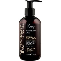 Зволожуючий та розгладжуючий шампунь Kezy Incredible Oil Hydrating Soothing Shampoo, фото 