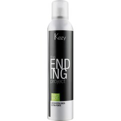 Лак для волос экстрасильной фиксации Kezy Styling Ending Project Hard Tech, 300 ml