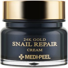 Крем відновлювальний із золотом і муцином равлика Medi-Peel 24k Gold Snail Repair Cream, 50 g, фото 