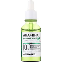 Сироватка відновлювальна з кислотами та центелою Medi-Peel AHA BHA Amino Cica-Nol B5 Ampoule, 30 ml, фото 