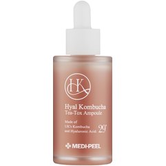 Сироватка зволожувальна з комбучею Medi-Peel Hyal Kombucha Tea-Tox Ampoule, 50 ml, фото 