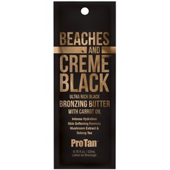 Кремове чорне бронзуюче масло Pro Tan Beaches and Creme Ultra Rich Black Bronzing Butter, фото 