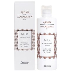 Увлажняющее антистатик-молочко для всех типов волос Biacre Hydrating Milk Argan and Macadamia, 200 ml