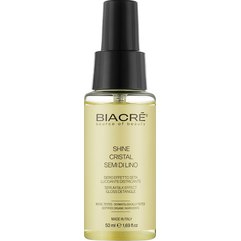 Сироватка-спрей для надання блиску для всіх типів волосся Biacre Semi De Lino Shine Cristal, 50 ml, фото 