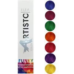 Тонирующий гель для волос Elea Professional Artisto Funky Colors Toning Hair Gel, 100 ml