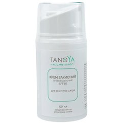 Крем защитный универсальный SPF 30 для всех типов кожи Tanoya, 50 ml
