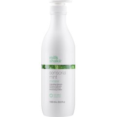 Шампунь для чутливої шкіри голови з екстрактом м'яти Milk Shake Sensorial Mint Shampoo, 1000 ml, фото 
