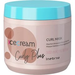 Маска для кучерявого та хімічно завитого волосся Inebrya Ice Cream Curl Mask, фото 