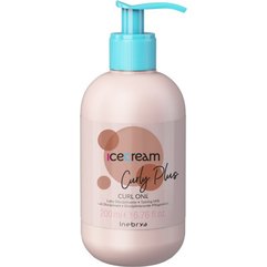 Молочко 15 в 1 для укладки вьющихся и химически завитых волос Inebrya Ice Cream Curl One 15 in 1, 200 ml