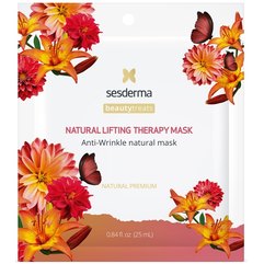 Маска натуральная Лифтинг-терапия Sesderma Beauty Treats Natural Lifting Therapy Mask, 25 ml