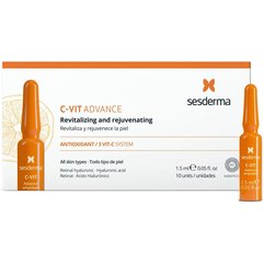 Ревитализирующие ампулы Sesderma C-Vit Advance Ampoules 10×1,5 ml