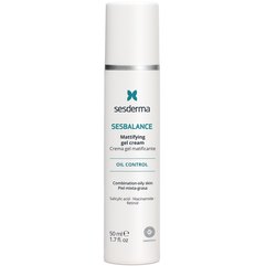 Матуючий крем-гель Sesderma Sesbalance Mattifying gel cream, 50 ml, фото 