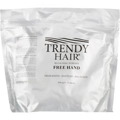 Пудра для обесцвечивания волос для балаяжа Trendy Hair Bleaching Powder Free Hand, 500 g