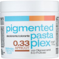 Паста для осветления волос с олигосахаридами и фруктозой Trendy Hair Pastaplex Pigmented, 220 ml
