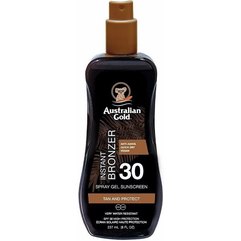 Спрей-гель с бронзатором SPF30 Australian Gold SPF 30 Spray Gel Bronzer