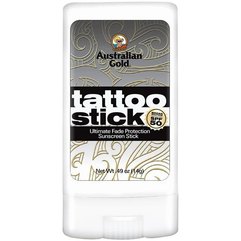 Стик для татуировок защищающий и увлажняющий Australian Gold SPF 50 Tattoo Stick, 15 ml