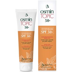 Крем солнцезащитный для атопической кожи для детей и взрослых Biogena Osmin Topic 50+, 90 ml