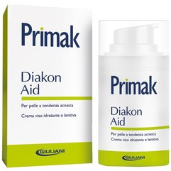 Крем увлажняющий и успокаивающий для кожи с акне Biogena Primak Diakon Aid, 50 ml