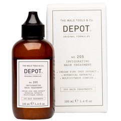 Зміцнюючий комплекс проти випадіння волосся Depot 205 Invigorating Hair Treatment, 100 ml, фото 
