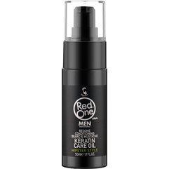 Кератиновое масло для ухода за бородой и усами RedOne Conditioning Beard & Mustache Keratin Care Oil, 50 ml